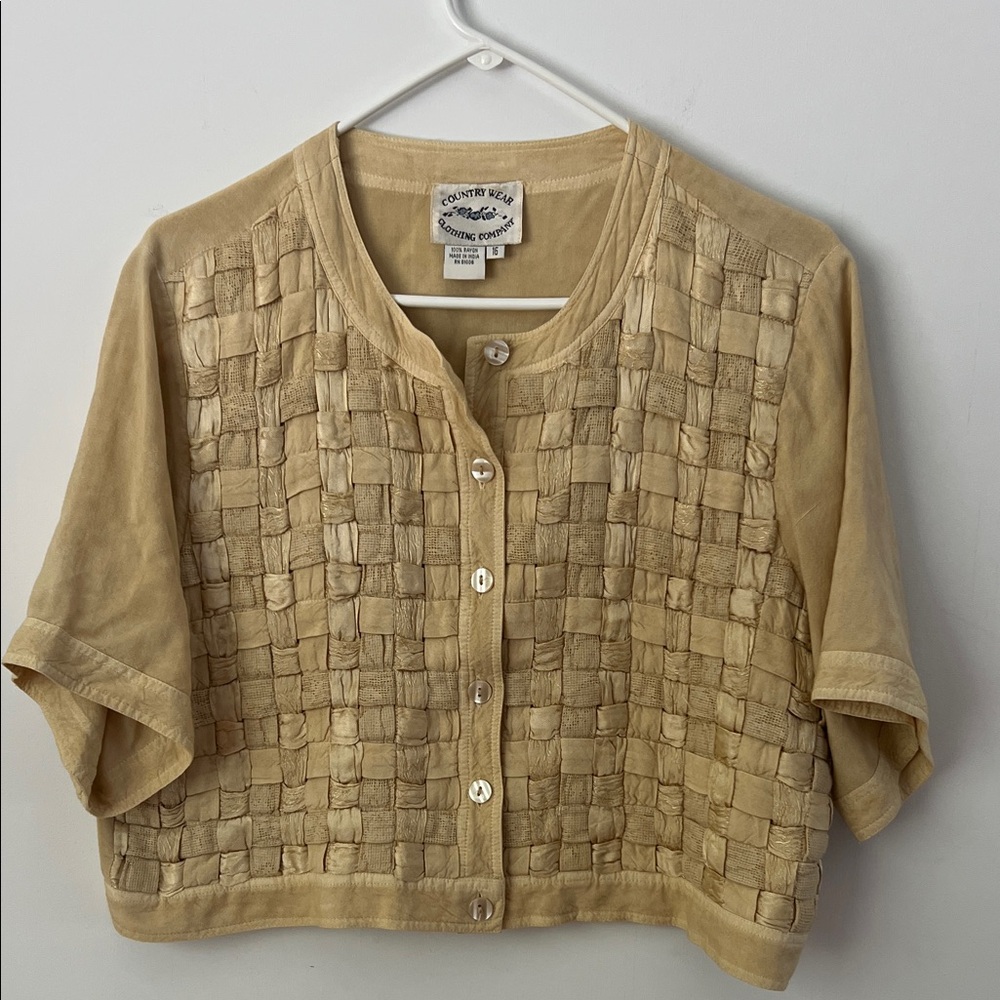 Women's Beige Blouse